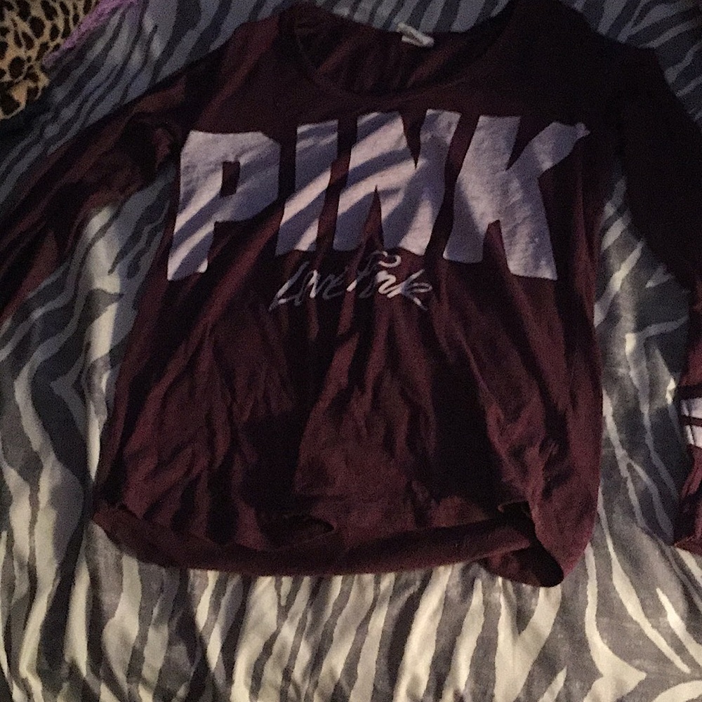 Love pink shirt long sleeve